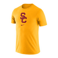USC Trojans Men's Nike Gold SC Interlock Essential Logo T-Shirt